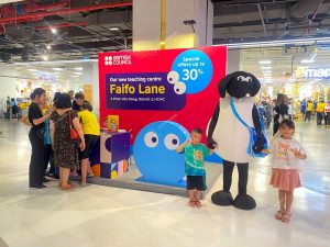 Dự án tổ chức activation tại TTTM của British Council English